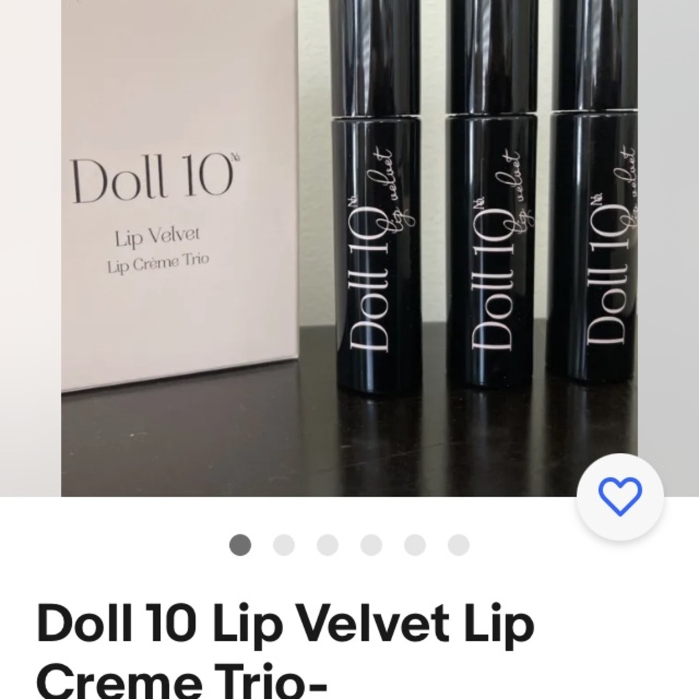 Doll 10 velvet trio